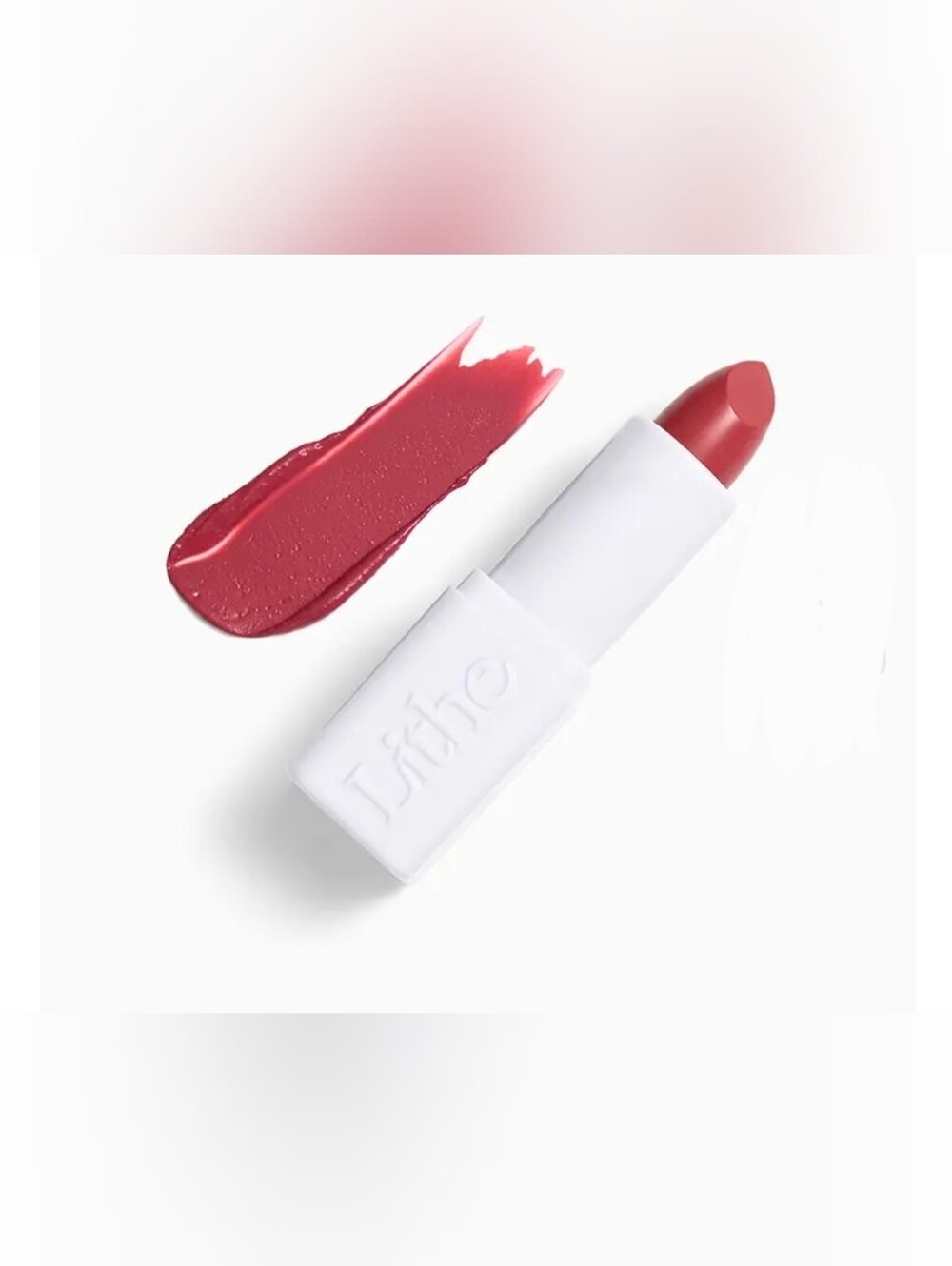 Lithe Beauty Nourish & Glow Lipstick In Peony (Sealed) Mini BNIB